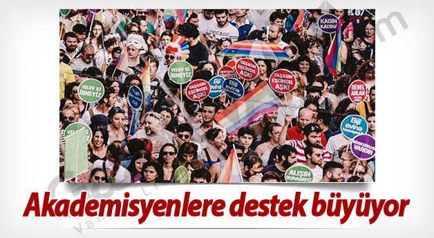 LGBTİ örgütlerinden Barış İçin Akademisyenler'e destek