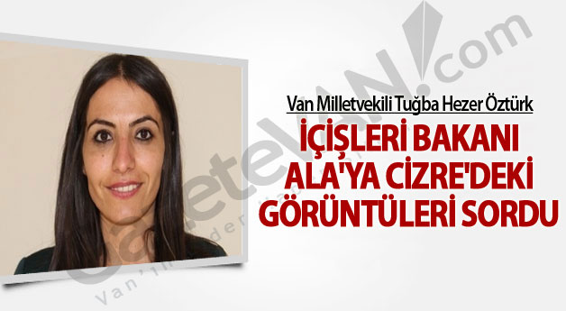 Van Milletvekili Tuğba Hezer Öztürk Şırnak'taki Görüntüleri Sordu