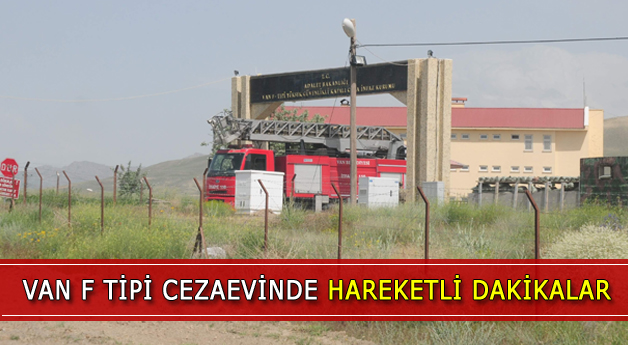 Van F Tipi Kapalı Cezaevi'nde Tatbikat