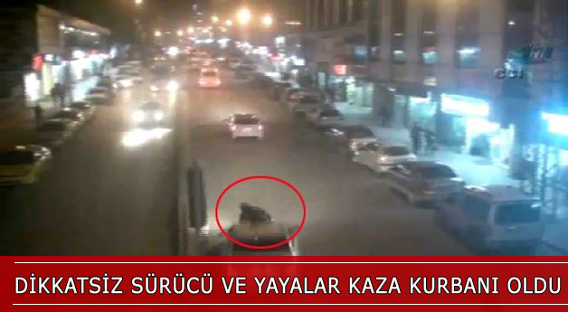 Van'da Mobese'lere Yansıyan Kaza Görüntüleri - VİDEO İZLE