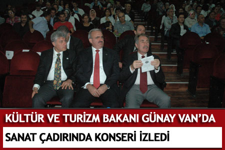  İLKAY AKKAYA VE MEHMET ATLI VAN'DA  - VAN HABERLERİ