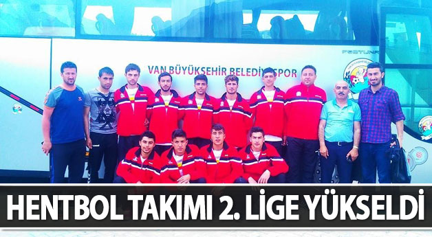 Van Büyükşehir Belediyespor Kulübü Hentbol Takımı 2. Lige Yükseldi
