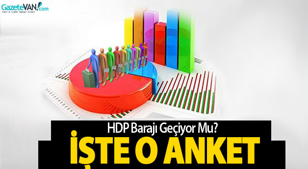 HDP'nin önündeki anket sonuçları HDP baraj altında kalır mı? 