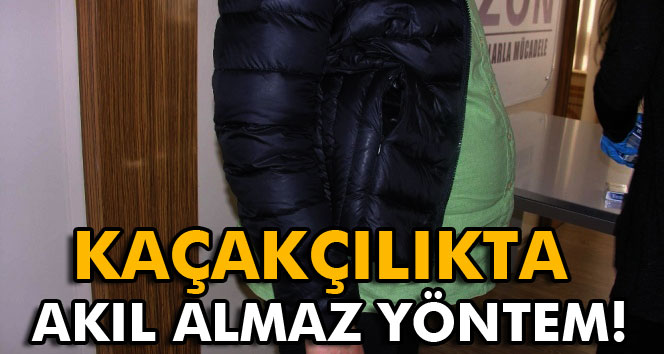Kaçakçılıkta akıl almaz kaçakçılık yöntemleri