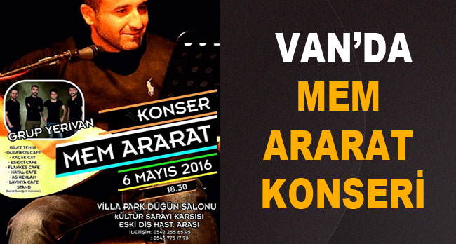 Van'da Mem Ararat Konseri