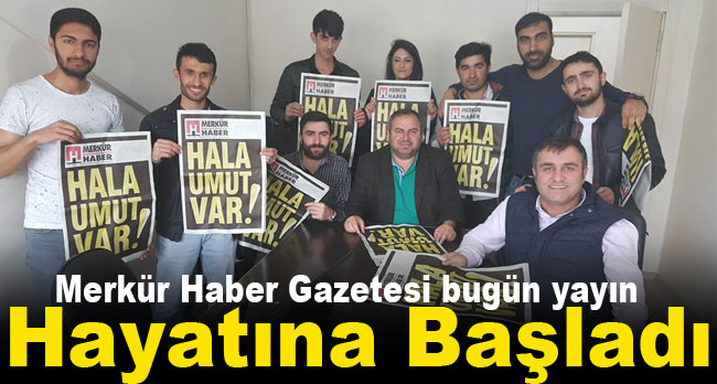 Merkür Haber Gazetesi çıktı