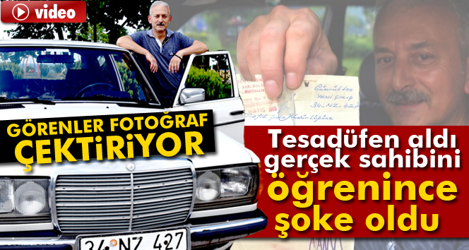 Kemal Sunal In Mercedes Ine Gozu Gibi Bakiyor