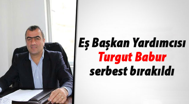 Eş Başkan Yardımcısı Babur serbest bırakıldı