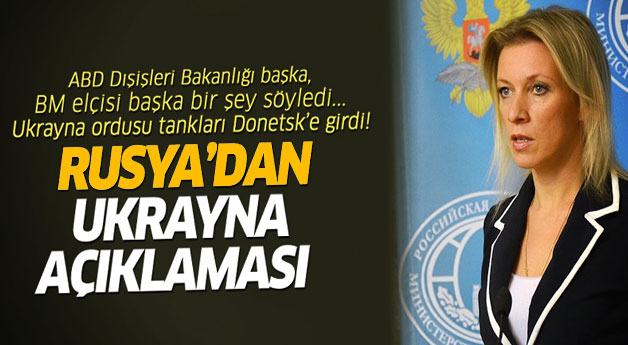 Rusya'dan Ukrayna açıklaması