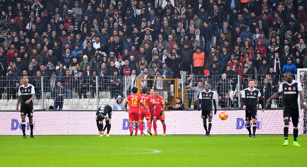 Beşiktaş 2-2 Kayserispor maç özeti sonucu