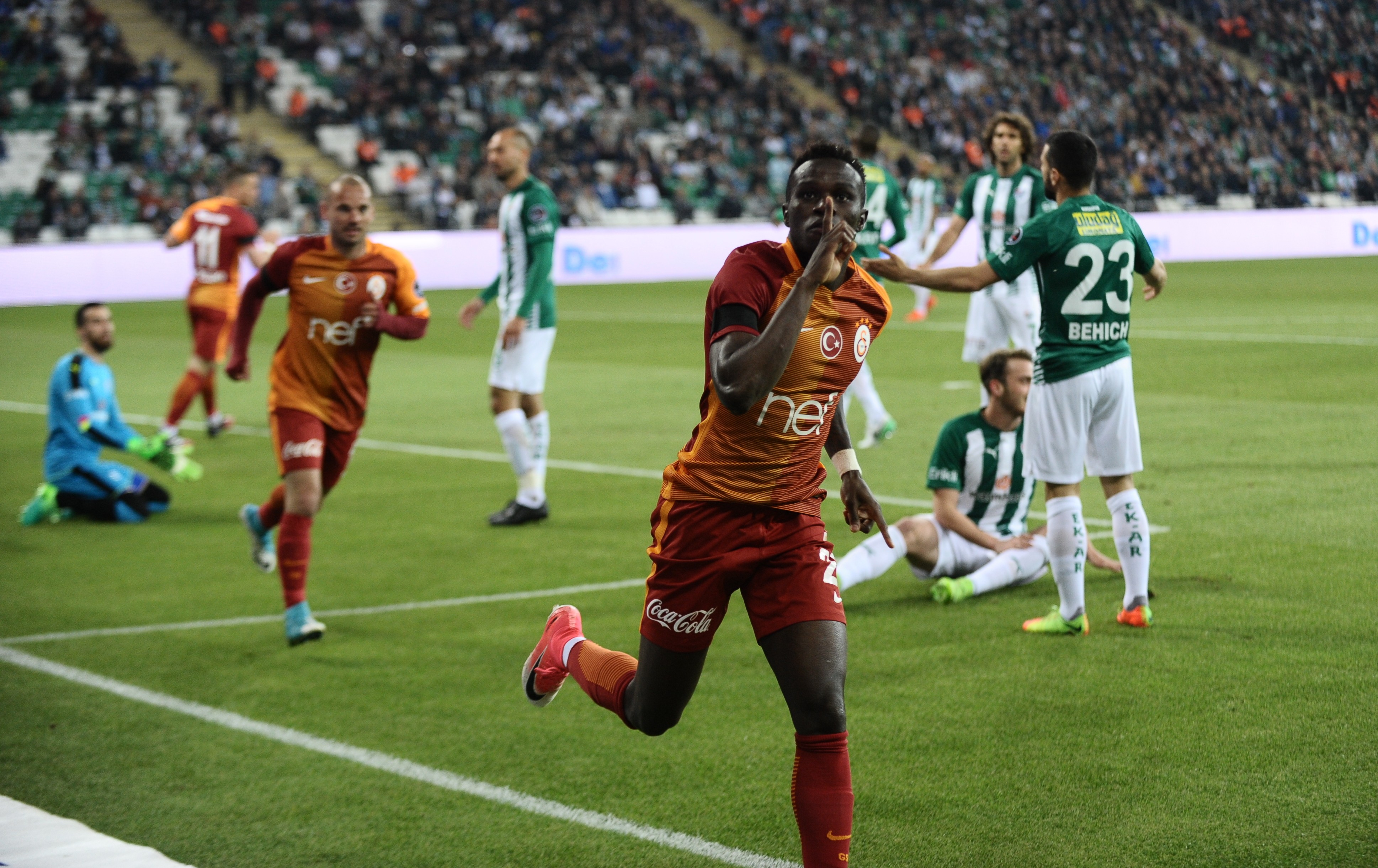 Bursaspor 0-5 Galatasaray maç sonucu özeti