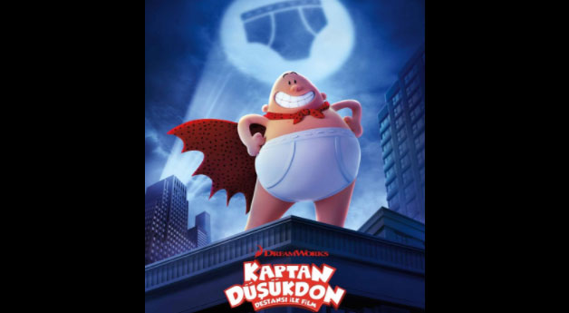 Kaptan Düşükdon: Destansı İlk Film (Animasyon, Komedi, Macera)