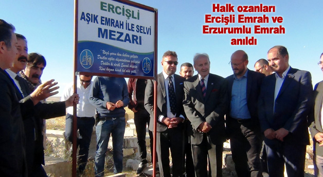 Halk ozanları Ercişli Emrah ve Erzurumlu Emrah şölenle anıldı