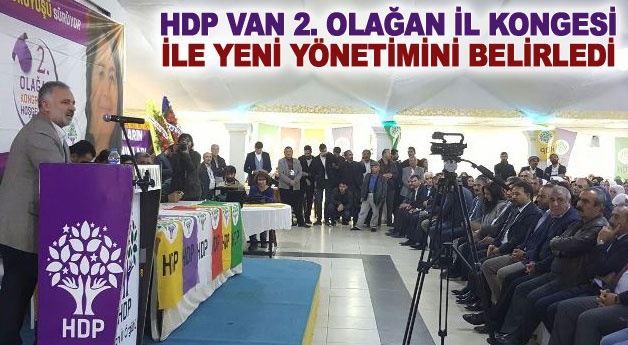 HDP Yeni yönetimin belirledi