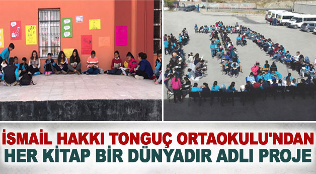  İsmail Hakkı Tonguç Ortaokulundan Her Kitap Bir Dünyadır Projesi