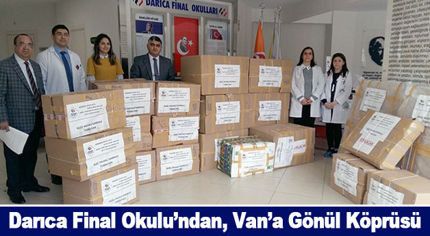 Darıca Final Okulu’ndan, Van’a Gönül Köprüsü