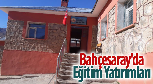 Bahçesaray'da eğitim yatırımları