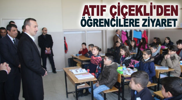 Çiçekli’den öğrencilere ziyaret