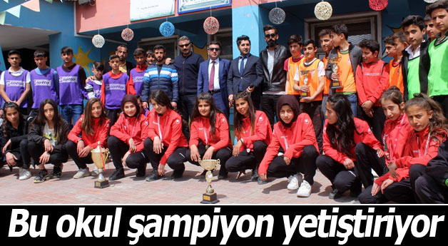 Bu okul şampiyon yetiştiriyor