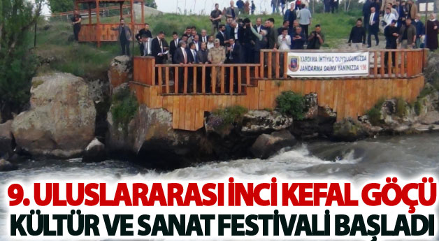 Uluslararası inci kefal göçü kültür ve sanat festivali başladı