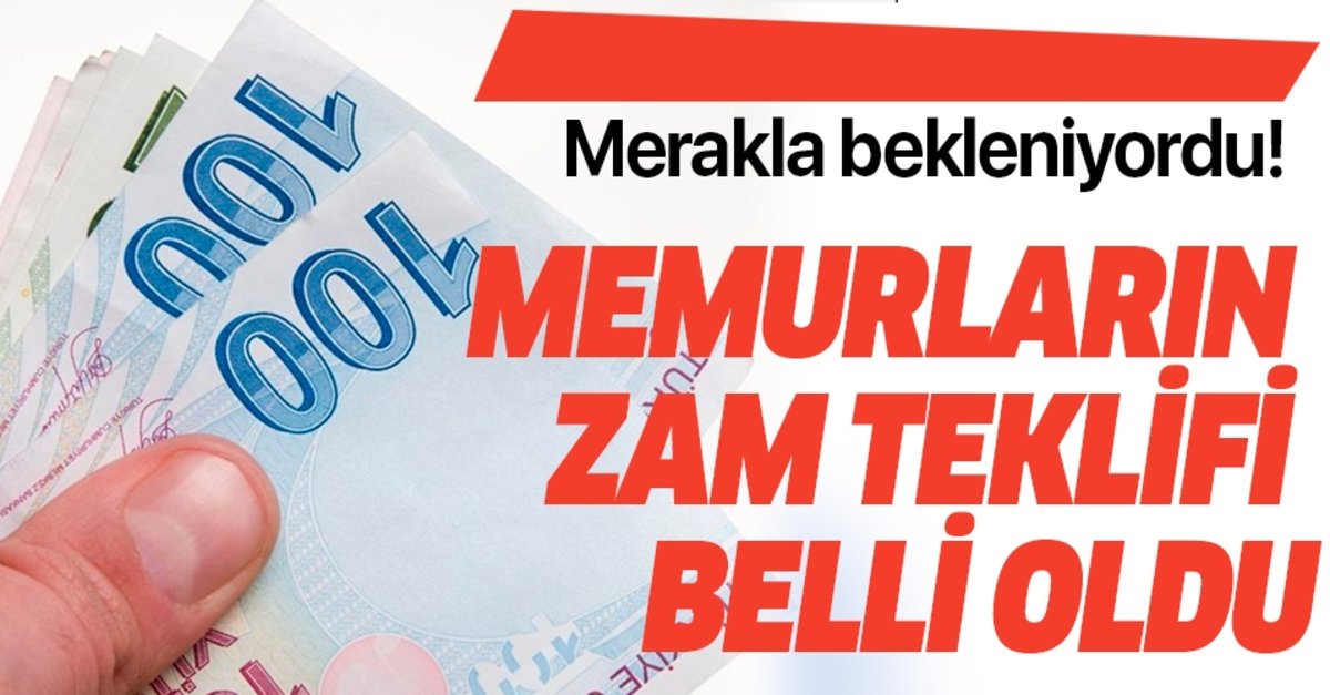 Kamu-Sen zam teklifini açıkladı! 