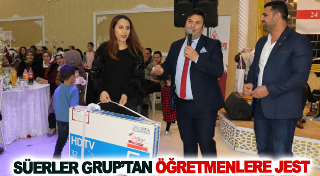 Süerler Grup’tan öğretmenlere jest