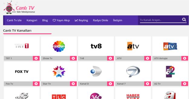 Canlitv.vin Yeni Canlı TV Siteniz