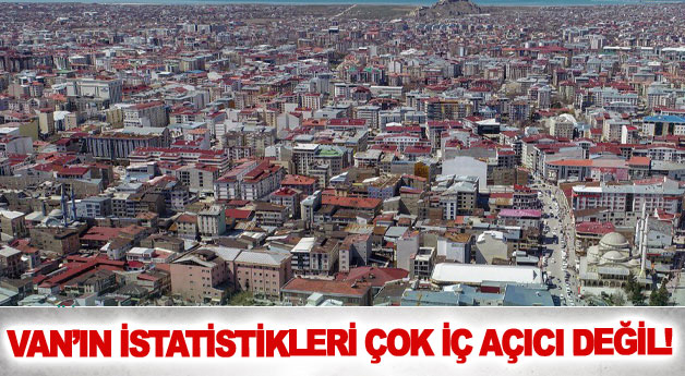 Van’ın istatistikleri çok iç açıcı değil!