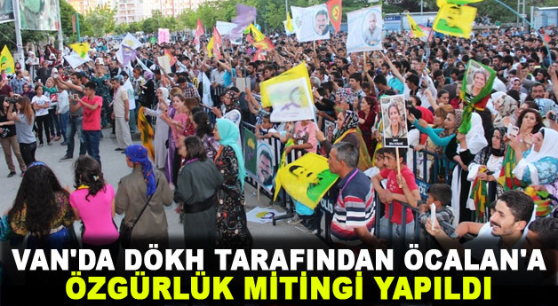 VAN' DA BDP'NİN DÜZENLEDİÐİ BÖLGE MİTİNGİ - VAN HABERLERİ