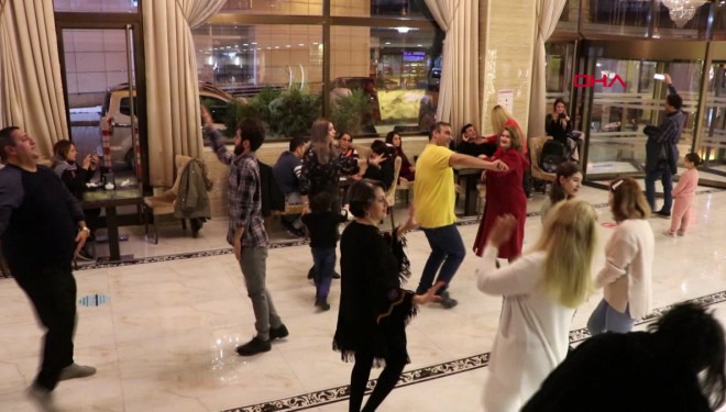 Van'a gelen İranlıların gece eğlencesi (VİDEO)