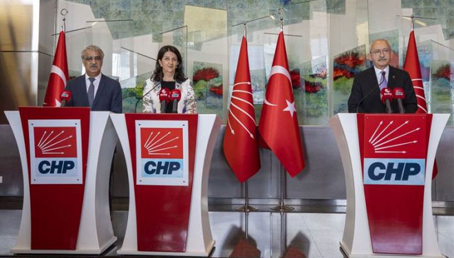 HDP'den CHP'ye ziyaret: Ortak istişare ve diyalog vurgusu