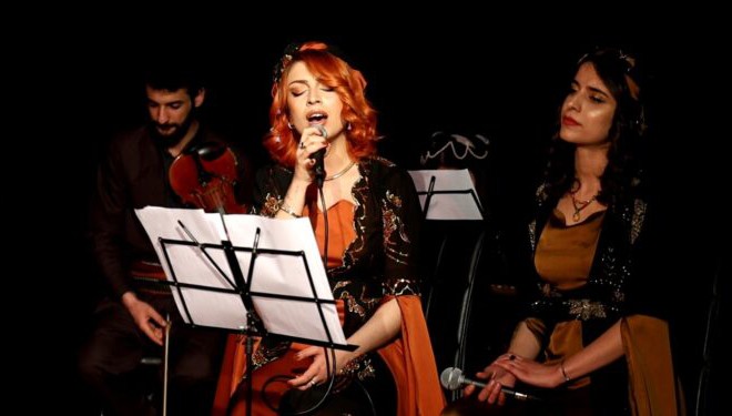 Koma Aryen Konserine Van'da Yoğun İlgi (VİDEO)