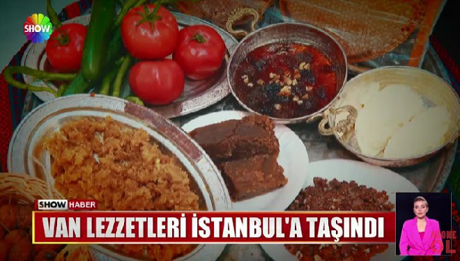 Van lezzetleri İstanbul'a taşındı (VİDEO)