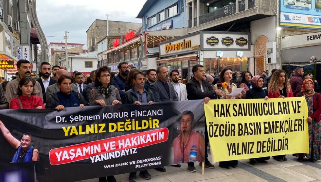 Van Demokrasi Platformu: Gazetecilik ve halk savunuculuğu suç değil