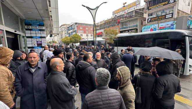 Van'da açıklama öncesi gerginlik