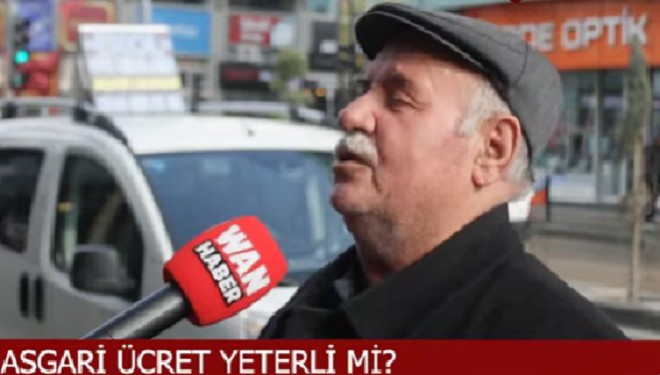 Vanlılar yeni asgari ücret için ne dedi? (VİDEO)