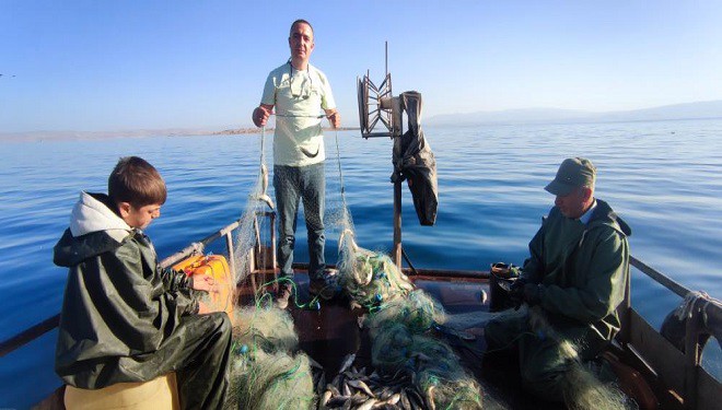 Balıkçılar Van Gölü'nden memnun: Ağlar dolu geliyor