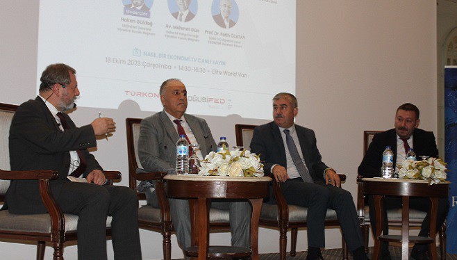 Van’da “Ekonomi ve Hukuk Buluşmaları” toplantısı gerçekleştirildi