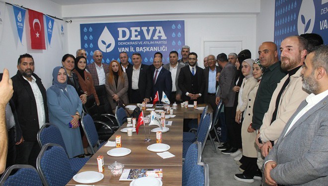 DEVA Partisi Van'da yeni yönetimini belirledi