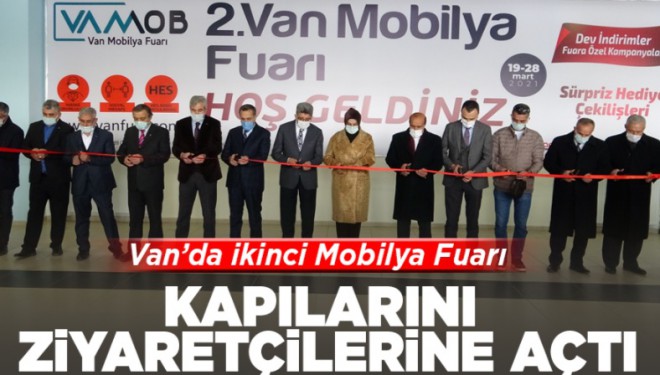 Van'da 'İkinci Mobilya Fuarı' kapılarını ziyaretçilerine açtı