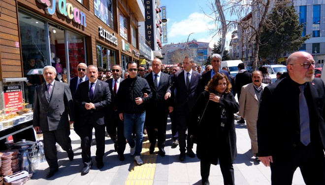 Van esnafı sorunlarını 'Millet İttifakı' adaylarına anlattı