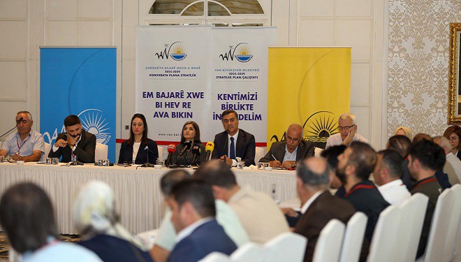 Van'da stratejik plan çalıştayı düzenlendi