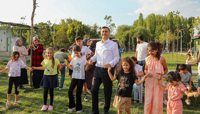 VBB'nin çocuk şenliği Eşbaşkanların katılımıyla sona erdi