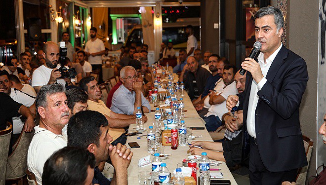 Eşbaşkanlar İpekyolu çevre koruma çalışanlarıyla buluştu